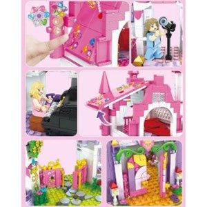 لگو فرندز قصر بزرگ 1892 قطعه مدل WOMA TOY C0252_اسباب بازی