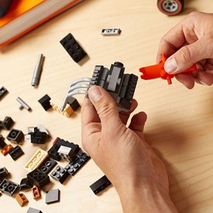 لگو تکنیک ماشین مسابقه ای هات ویلز 507 قطعه مدل Hot Wheels Mega Street Rodder_اسباب بازی