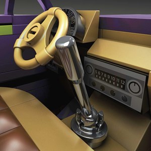 لگو تکنیک ماشین مسابقه ای هات ویلز 671 قطعه مدل Hot Wheels Mega PURPLE PASSION_اسباب بازی