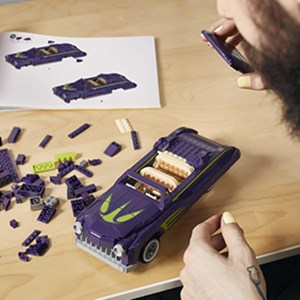 لگو تکنیک ماشین مسابقه ای هات ویلز 671 قطعه مدل Hot Wheels Mega PURPLE PASSION_اسباب بازی