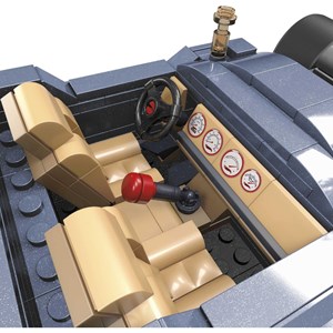 لگو تکنیک ماشین مسابقه ای هات ویلز 641 قطعه مدل Hot Wheels Mega Mod Rod_اسباب بازی