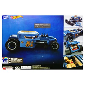 لگو تکنیک ماشین مسابقه ای هات ویلز 641 قطعه مدل Hot Wheels Mega Mod Rod_اسباب بازی