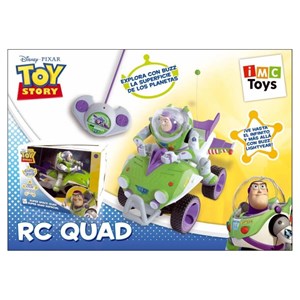 ماشین کنترلی با عروسک باز لایتر مدل Disney Toy Story Buzz Super Space Quad RC_اسباب بازی