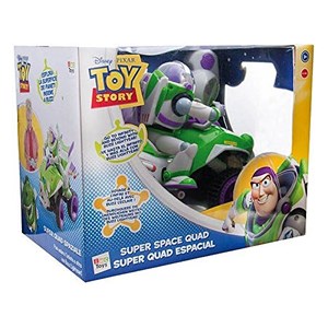 ماشین کنترلی با عروسک باز لایتر مدل Disney Toy Story Buzz Super Space Quad RC_اسباب بازی