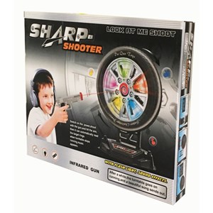 تفنگ اسباب بازی لیزری سیبل دار مدل sharp shooter_اسباب بازی