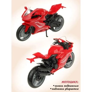 عروسک باربی دفا لوسی موتور سوار با کلاه کاسکت قرمز مدل Defa Lucy Doll 8459_اسباب بازی