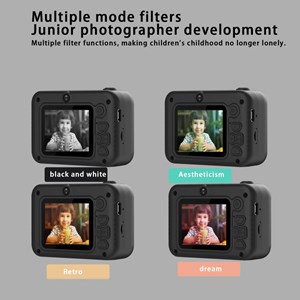 دوربین عکاسی و فیلمبرداری دیجیتال HD کودک مشکی مدل Micro single_اسباب بازی