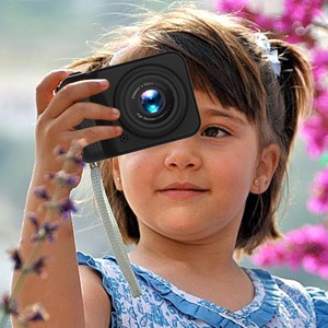 دوربین عکاسی و فیلمبرداری دیجیتال HD کودک مشکی مدل Micro single_اسباب بازی