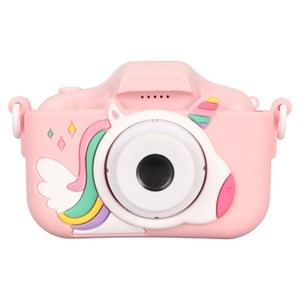 دوربین عکاسی و فیلمبرداری دیجیتال کودک طرح یونیکورن صورتی_اسباب بازی