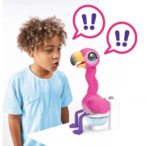 عروسک رباتیک فلامینگو دستشویی داره! Little Live Gotta Go Flamingo_اسباب بازی