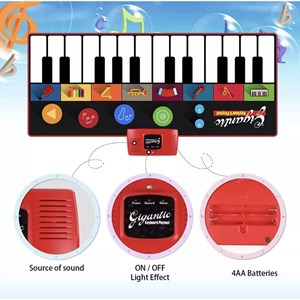 ارگ بزرگ سفره ای کودک 24 کلید مدل Gigantic Keyboard Playmat_اسباب بازی