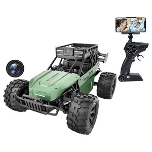 ماشین کنترلی دوربین دار آفرود سبز مدل LH-C050C-1_اسباب بازی