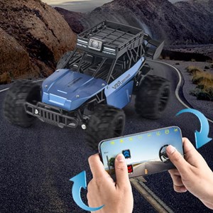 ماشین کنترلی دوربین دار آفرود آبی مدل LH-C050C-1_اسباب بازی