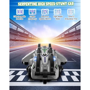 ماشین کنترلی شارژی ماری توپی مدل Rolling RC Stunt Snake Car_اسباب بازی