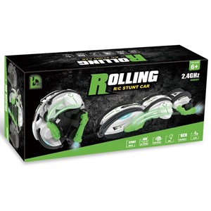 ماشین کنترلی شارژی ماری توپی مدل Rolling RC Stunt Snake Car_اسباب بازی