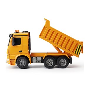  ماشین کنترلی کامیون مرسدس بنز دبل ایگل 1:20 Mercedes-Benz Arocs Dump Truck_اسباب بازی