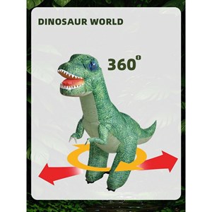 ربات اسباب بازی کنترلی دایناسور بادی به ارتفاع 130 سانتیمتر Inflatable Electric Remote Control Dinosaur_اسباب بازی