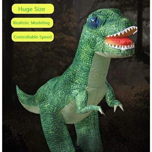 ربات اسباب بازی کنترلی دایناسور بادی به ارتفاع 130 سانتیمتر Inflatable Electric Remote Control Dinosaur_اسباب بازی
