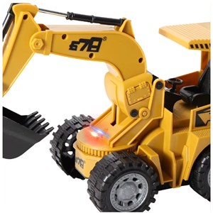 ماشین کنترلی بیل مکانیکی شارژی 5 کانال مقیاس 1:18 مدل Remote Controlled Excavator 8078E_اسباب بازی