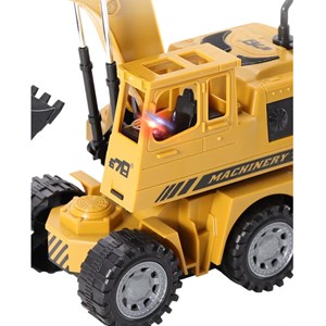 ماشین کنترلی بیل مکانیکی شارژی 5 کانال مقیاس 1:18 مدل Remote Controlled Excavator 8078E_اسباب بازی
