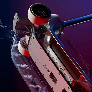 اسکوتر دو حالته صندلی دار تاشو کودک با چرخ های چراغدار و موزیکال_اسباب بازی