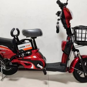 اسکوتر موتور سیکلت برقی پاکشتی دو نفره با باتری قابل حمل مدل LAZER STAR ELECTRIC SCOOTER_اسباب بازی