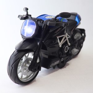 موتور اسباب بازی عقب کش موزیکال همراه با قاب رنگ مشکی_اسباب بازی