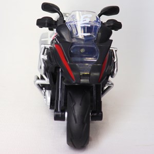 موتور اسباب بازی عقب کش موزیکال همراه با قاب رنگ سفید_اسباب بازی