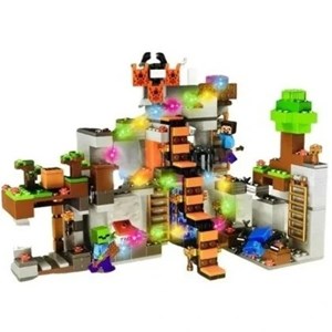 لگو ماینکرافت خانه درختی چراغدار 650 قطعه مدل Minecraft QS08 44090_اسباب بازی