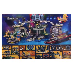 لگو دی سی غار بتمن 1087 قطعه مدل BATLEADER 10636_اسباب بازی