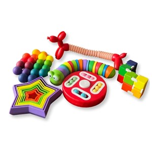 ست اسباب بازی ضد استرس مجموعه 6 عددی_اسباب بازی