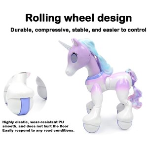 ربات اسباب بازی کنترلی شارژی مدل پونی یونیکورن Remote Control Unicorn