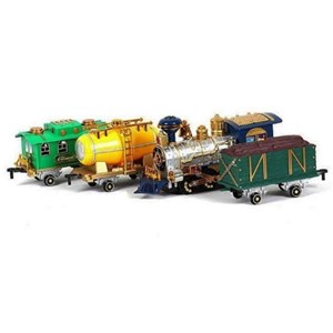 قطار اسباب بازی کنترلی دود زا 21 تکه Remote Control Train Classical_اسباب بازی