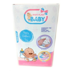 عروسک موزیکال دخترانه بیبی بورن صورتی Baby Huan_اسباب بازی 