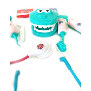 ست اسباب بازی تجهیزات دندان پزشکی 14 تکه kids dental