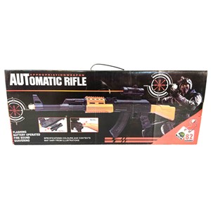 تفنگ اسباب بازی کلاشنیکف باتری خور درین تویز مدل AK-7744B