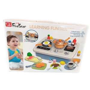 ست اسباب بازی آشپزخانه سرامیکی مدل learning fun