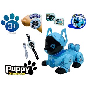 ربات اسباب بازی کنترلی سگ پاپی مدل puppy stunt roll