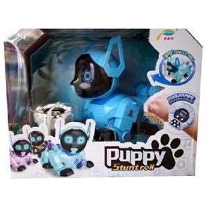 ربات اسباب بازی کنترلی سگ پاپی مدل puppy stunt roll