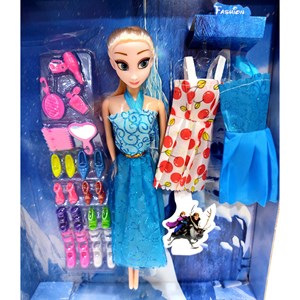 ست عروسک فروزن السا همراه با وسایل Disney Frozen Elsa_اسباب بازی