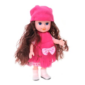 عروسک موزیکال دخترانه قد 25 سانت گوشتی_اسباب بازی