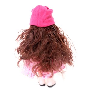 عروسک موزیکال دخترانه قد 25 سانت گوشتی_اسباب بازی