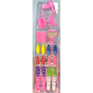 عروسک دخترانه باربی مفصلی به همراه وسایل BARBIE_اسباب بازی