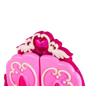 ست اسباب بازی میز آرایش صندلی دار موزیکال همراه با ریموت عصای جادویی مدل 00818_اسباب بازی