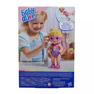 عروسک 25 سانتی بیبی الایو مدل Sunny Swimmer_اسباب بازی