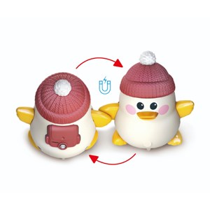 اردک و جوجه موزیکال هولی تویز سنسور دار مدل Hola Toys Musical Waddling Duck Family HE9987_اسباب بازی