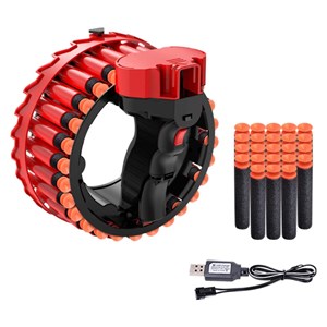 تفنگ اسباب بازی شارژی تیر ابری قابلیت شلیک رگباری GROWLER