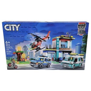 لگو سیتی پایگاه آتش نشانی 777 قطعه مدل CITIES 8012_اسباب بازی