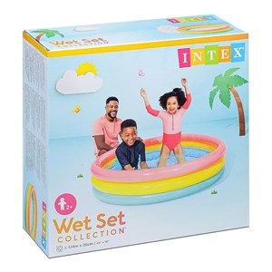 استخر بادی قطر 114 سانتیمتری کف بادی اینتکس طرح جدید_اسباب بازی