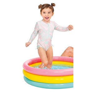 استخر بادی کودک اینتکس intex قطر 86 سانتیمتری کف بادی_اسباب بازی